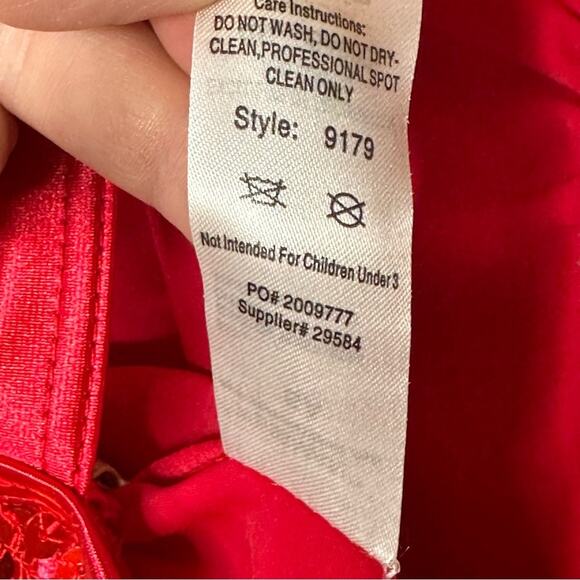 Weissman Dance / Halloween / Costume Flapper Roaring Twenties - RED - Picture 7 of 14